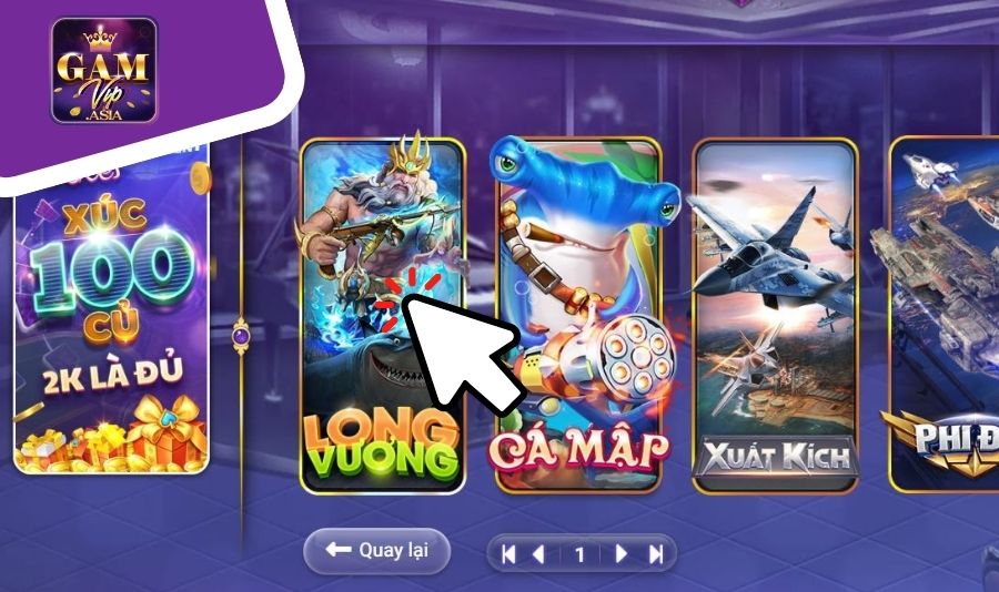 Giới thiệu game bắn cá Long Vương Gamvip