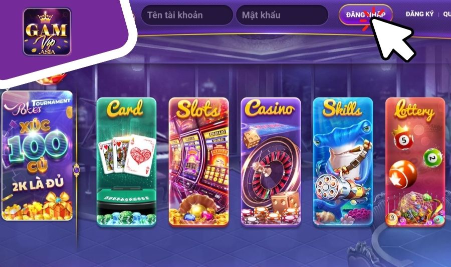 Hướng dẫn đăng nhập Gamvip đơn giản, an toàn trên thiết bị