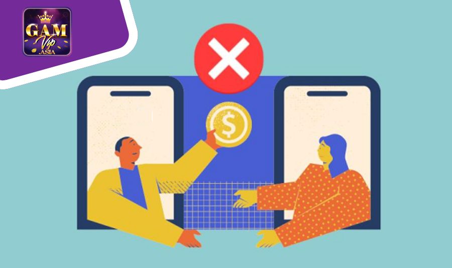 Những lỗi thường gặp khi rút tiền Gamvip